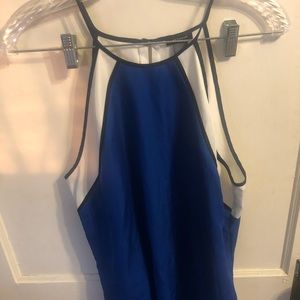 Color Block Halter Top (Ann Taylor)